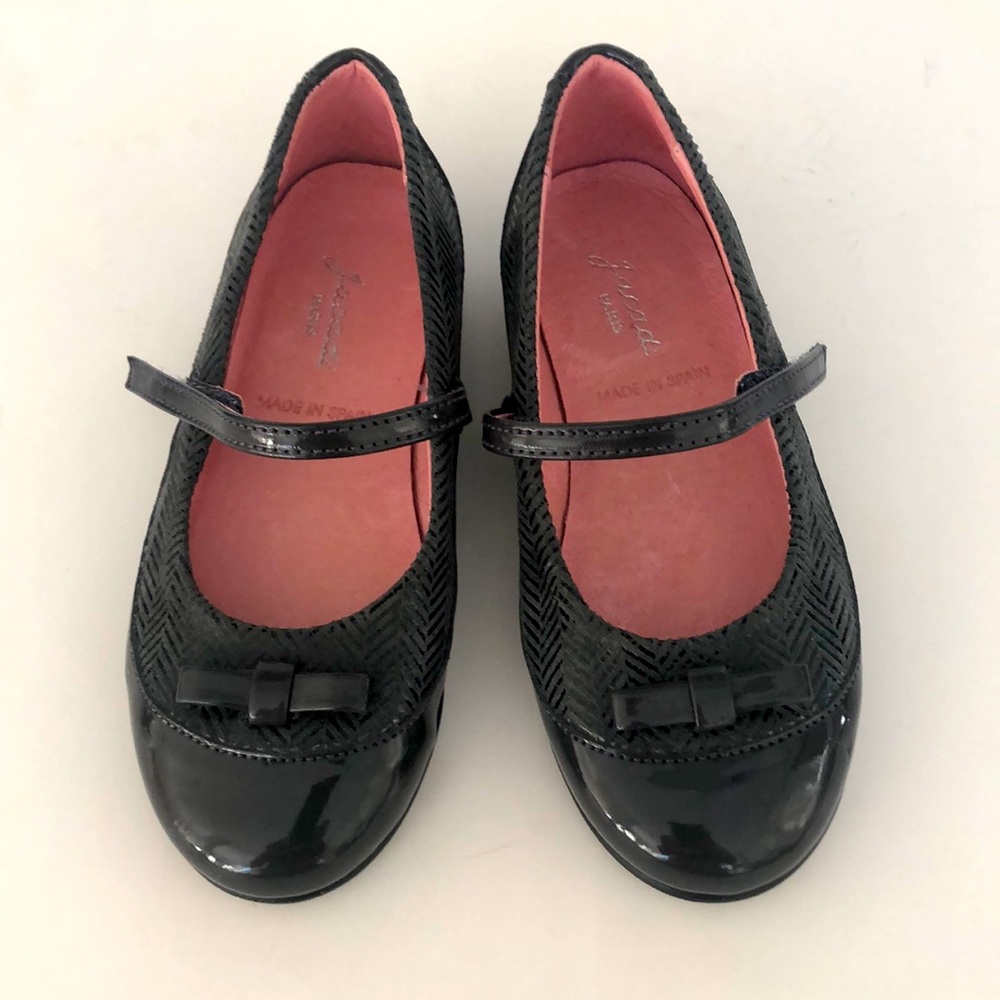 JACADI PARIS GIRLS DRESS  LEATHER SHOES